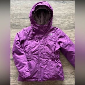 The North Face Girls 550 Down Jacket, size small (7/8)